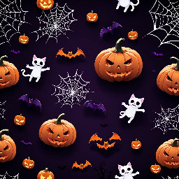 cats playing with spiders webs