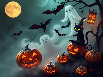 cats playing with spiders webs