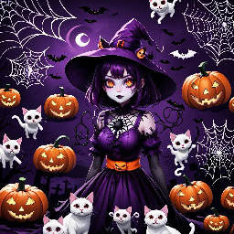 cats playing with spiders webs