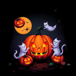 cats playing with spiders webs